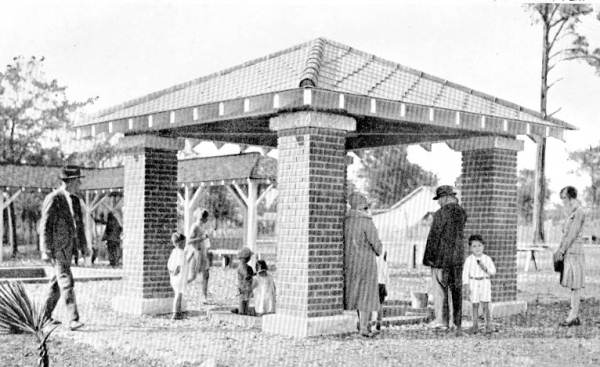Pavilion at Panacea Mineral Springs
