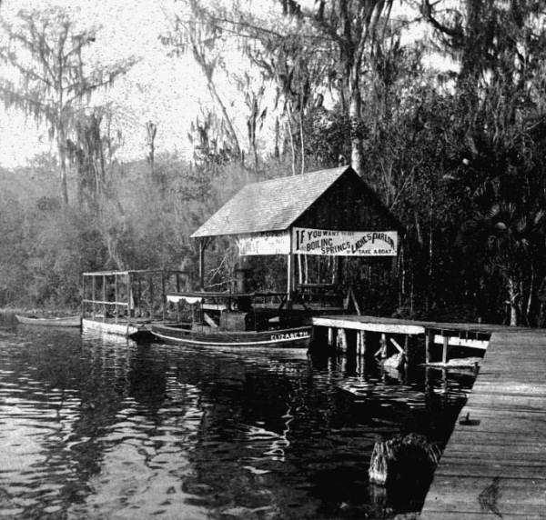 Dock : Silver Springs, Florida