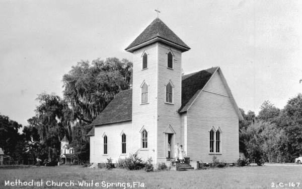 Methodist church : White Springs, Florida