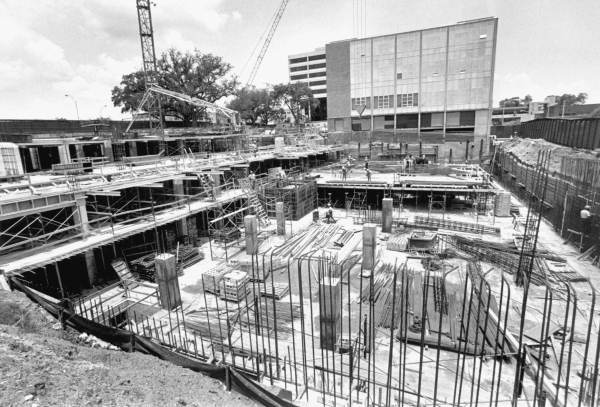 Leon County courthouse construction : Tallahassee, Florida