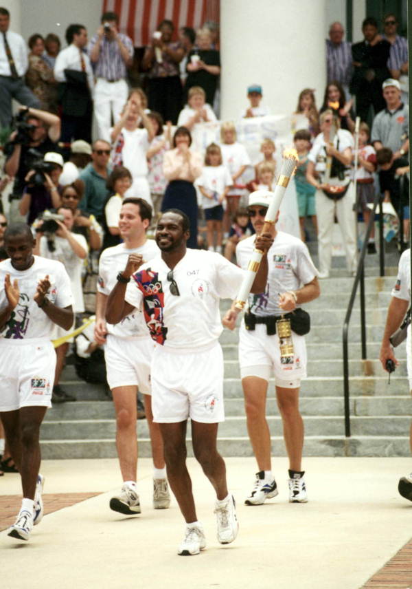 Olympic torch relay ceremony - Tallahassee, Florida
