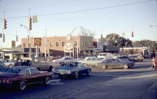 Corner of Monroe and Tennessee - Tallahassee, Florida.