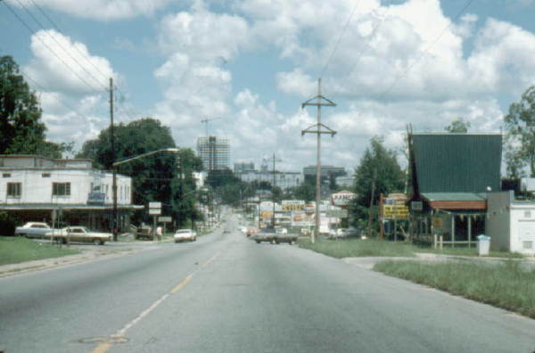Adams Street - Tallahassee, Florida.