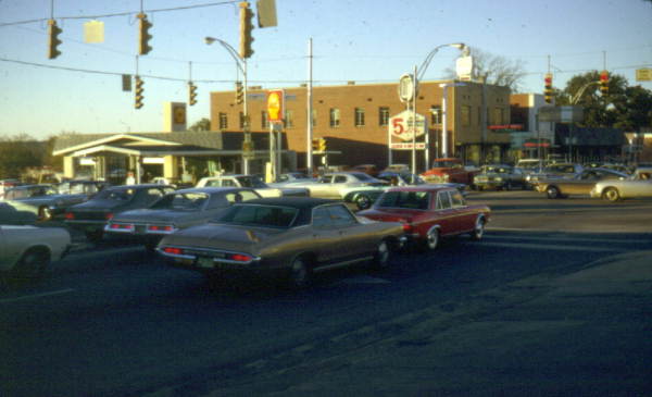 Corner of Monroe and Tennessee - Tallahassee, Florida.