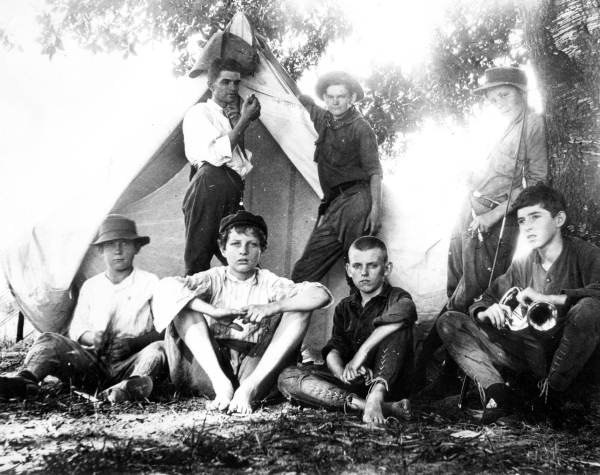 Boy Scout troop - Tallahassee, Florida.