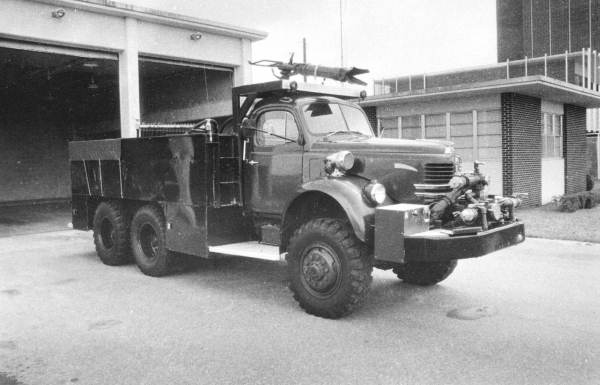 Crash truck at airport station : Tallahassee, Florida.