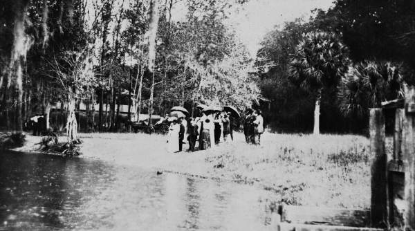 Baptism at De Leon Springs