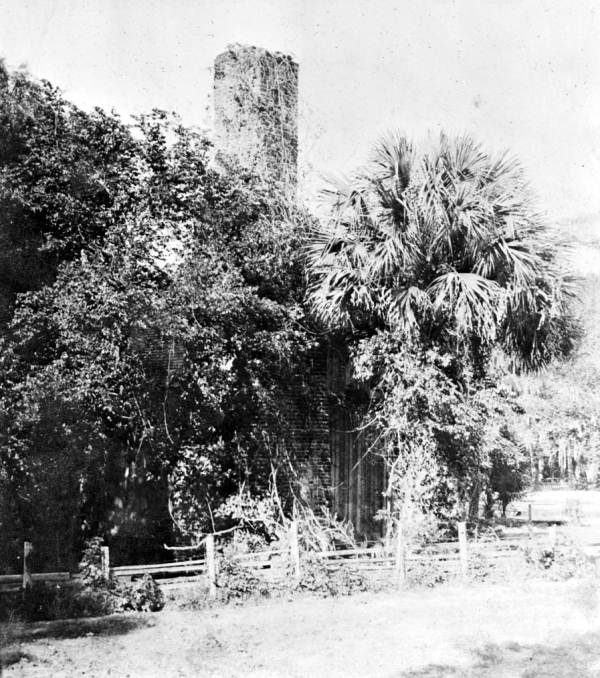 Old brick-work near the De Leon springs