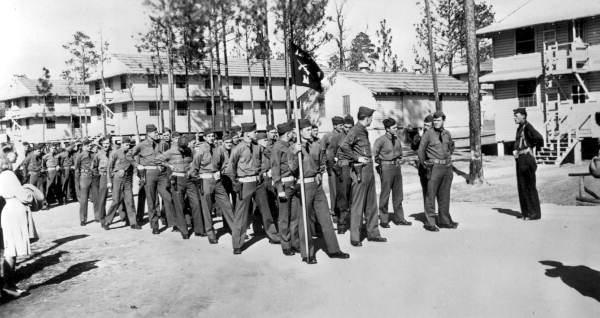 Unit from Tallahassee at Fort Benning, Georgia