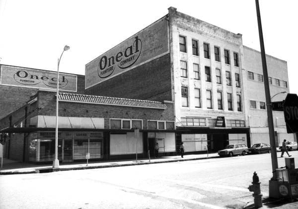 Oneal furniture company building on Franklin Street - Tampa, Florida.