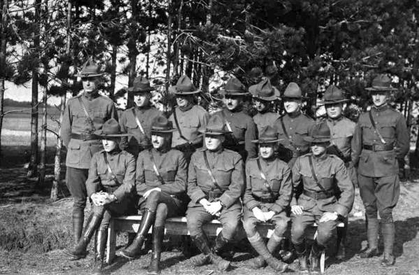 World War I soldiers in France