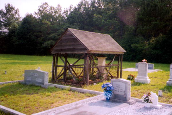 Christian Creek Indian grave house - Okaloosa County, Florida