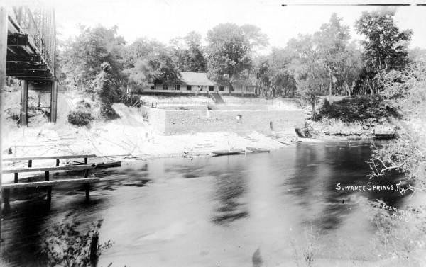 Limestone walled Suwannee Springs - Live Oak Region, Florida