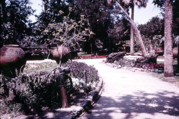 View of the grounds at Fountain of Youth Memorial Park - Saint Augustine, Florida