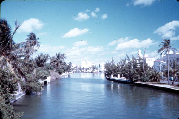 View of Indian Creek - Miami Beach, Florida