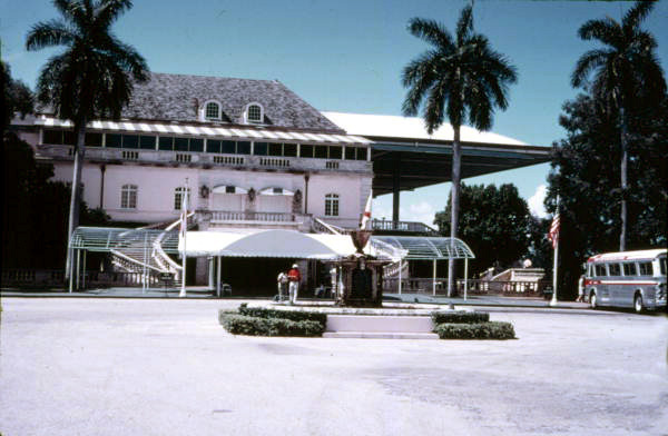 Entrance to the Hialeah Race Track - Hialeah, Florida.