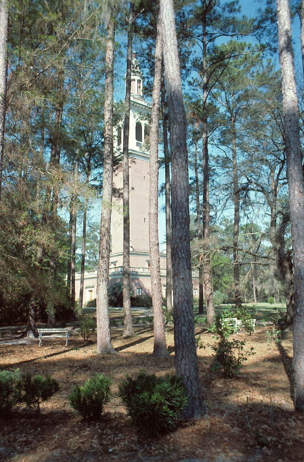 View of the Stephen Foster Carillon tower - White Springs, Florida