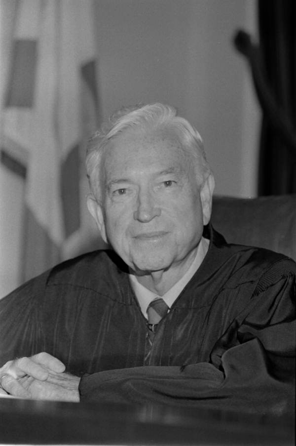 Portrait of Chief Justice Joe Boyd - Tallahassee, Florida .