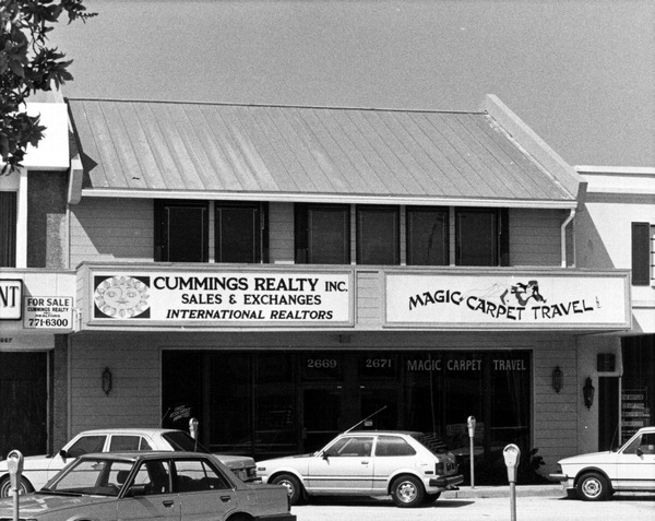 Cummings Realty and Magic Carpet Travel on East Commercial Boulevard - Fort Lauderdale, Florida.
