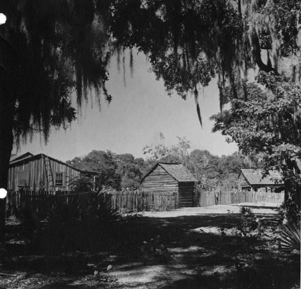 Farm buildings at Baxter Place