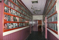 Interior view showing hallway leading to ballroom in the Silver Slipper restaurant - Tallahassee, Florida.