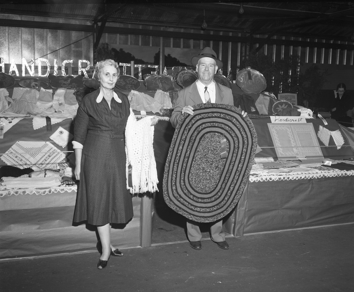 Handicraft exhibitors at the North Florida Fair