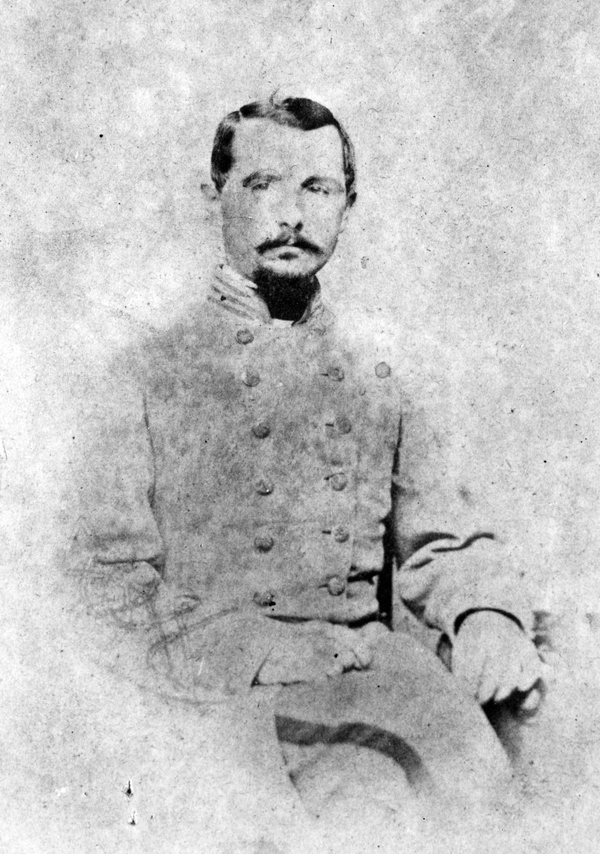 Portrait of Thomas R. Love, Captain in Co. B, 8th Florida.