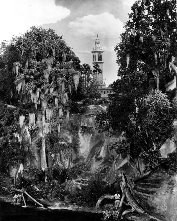 Diorama of the carillon tower at the Stephen Foster Memorial Center - White Springs, Florida