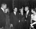 Governor and Mrs. Collins with Vice President and Mrs. Nixon at the presidential inauguration - Washington, D.C.
