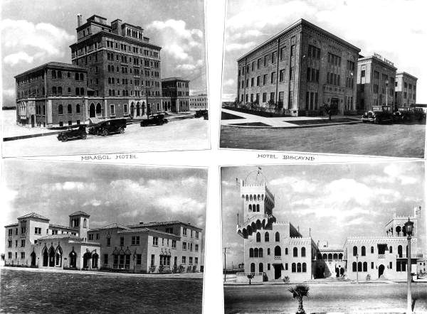 Four Tampa hotels - Tampa, Florida.