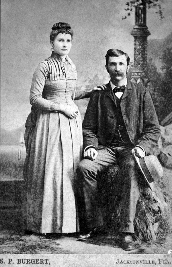William Shepard Moore and Virginia McCraw Moore - Hawthorne, Florida