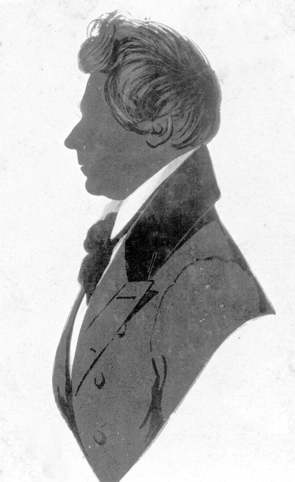 Silhouette of Florida's Secretary of State C.W. Downing Jr.