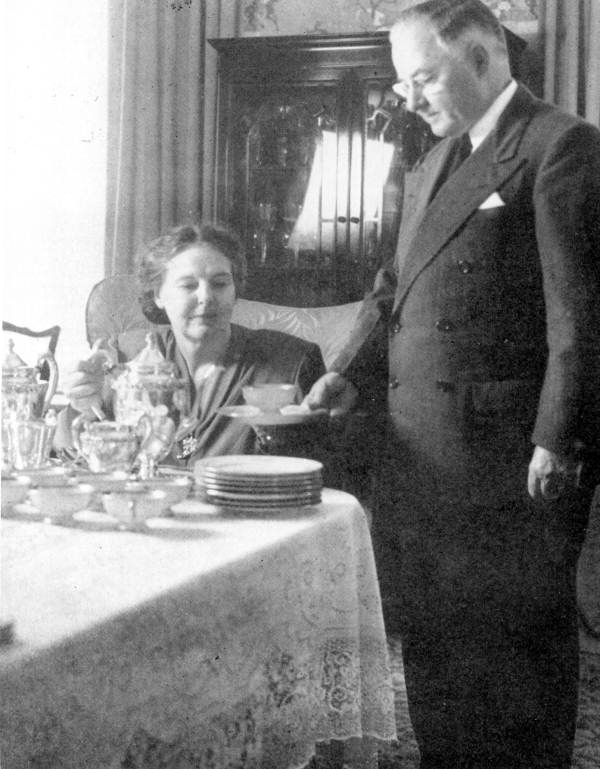Florida State University president Dr. Doak S. Campbell with his wife - Tallahassee, Florida.