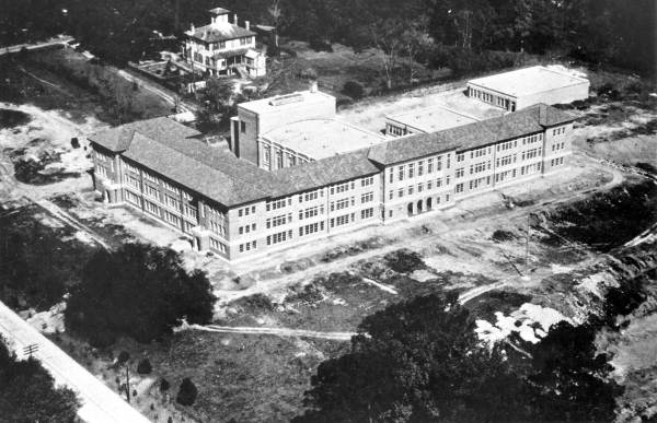Aerial view of Leon High School - Tallahassee, Florida.