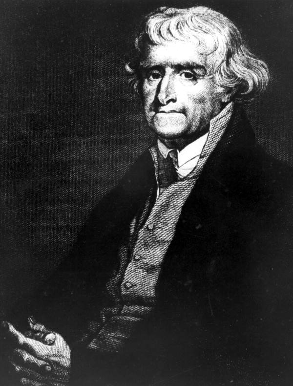 Portrait of Thomas Jefferson