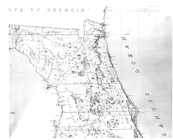 Map of Northeast Florida