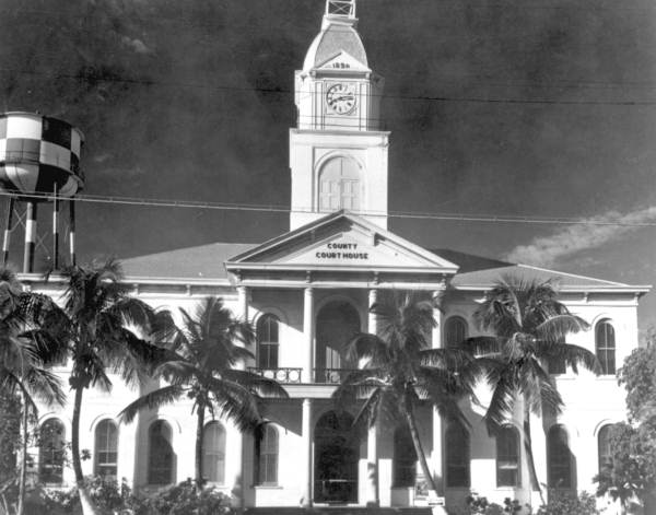 Monroe County courthouse - Key West, Florida.