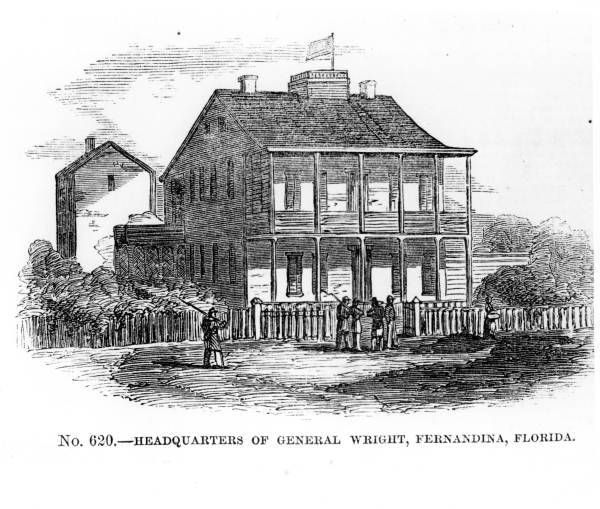 Headquarters of General Wright - Fernandina, Florida.