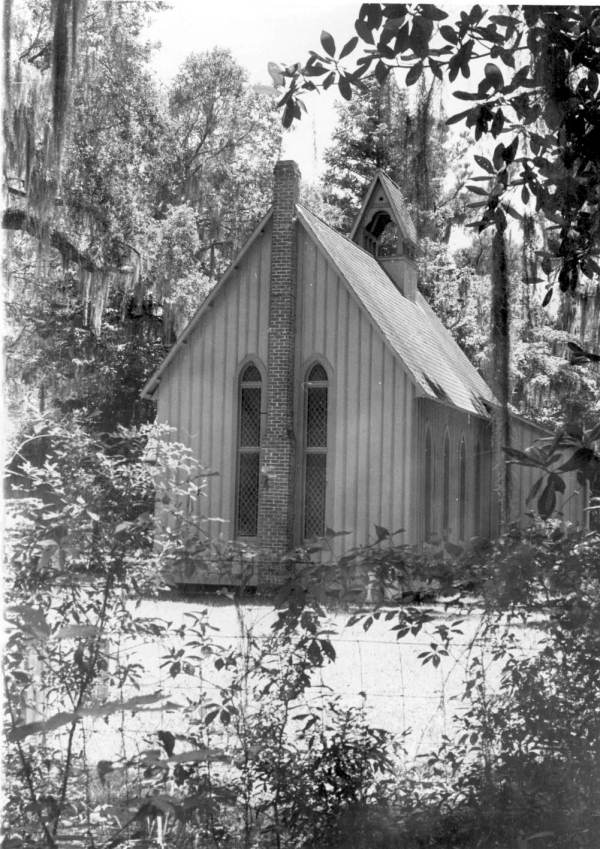 Exterior view of St. Margaret's Episcopal Church - Hibernia, Florida