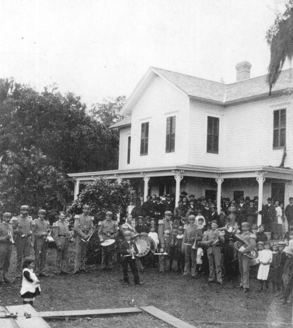 Eustis Cornet Band picnic in Eustis Park - Eustis, Florida
