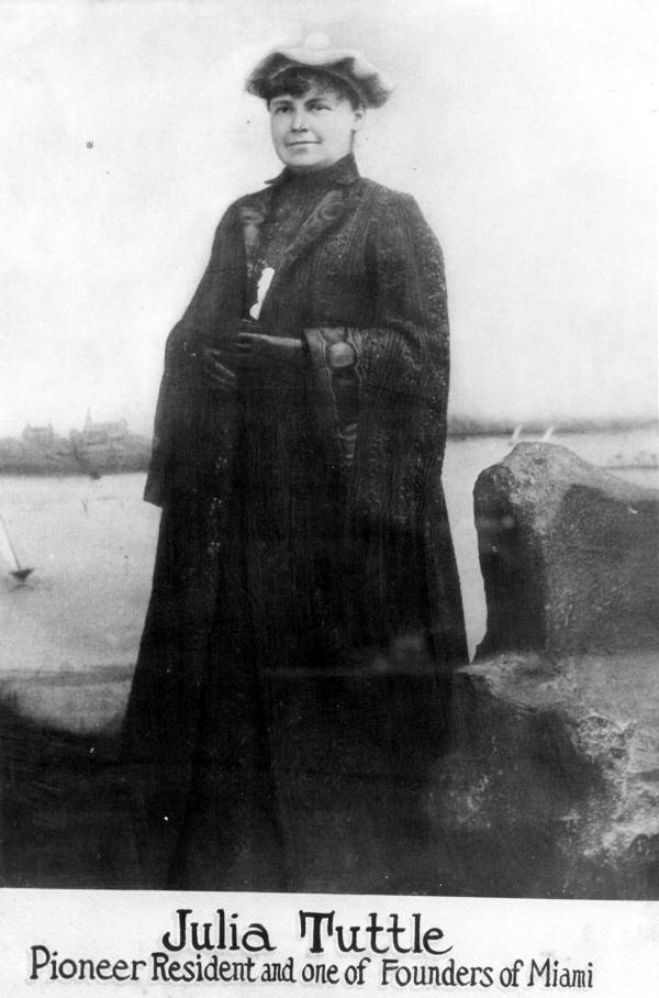 Portrait of Julia Tuttle - Miami, Florida.