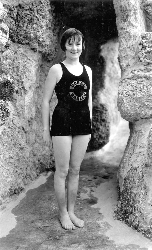 Miss O. Files at the Venetian Pool - Coral Gables, Florida