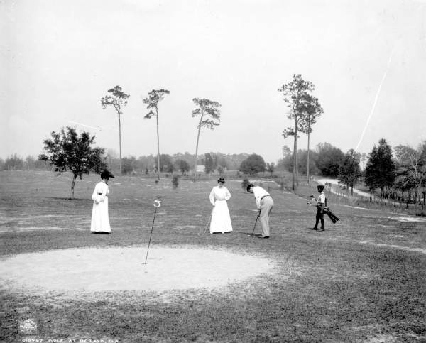 Group golfing - De Land, Florida