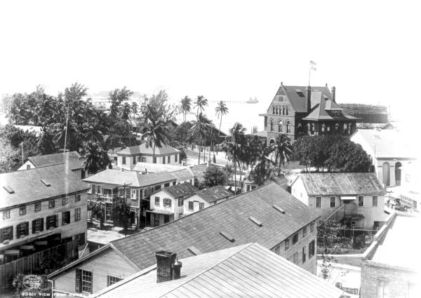 Overview of the city - Key West, Florida.