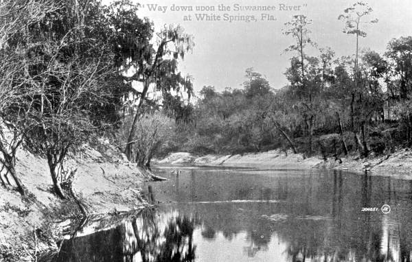 Way down upon the Suwannee River.