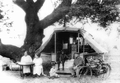 The Lynn family and their camper on way to their new home in Hardee County