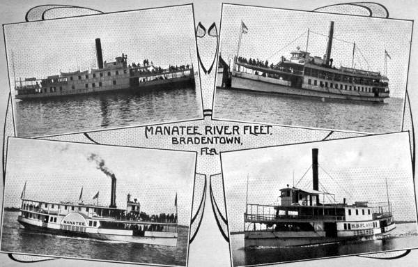 Manatee River Fleet, Bradentown, Florida.