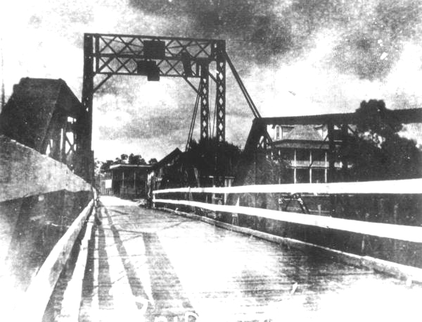 View from the bridge in Alva