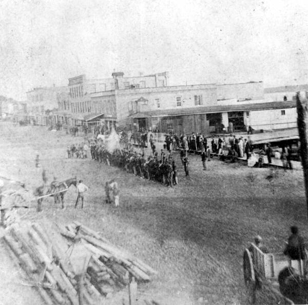 Looking east on Bay Street - Jacksonville, Florida