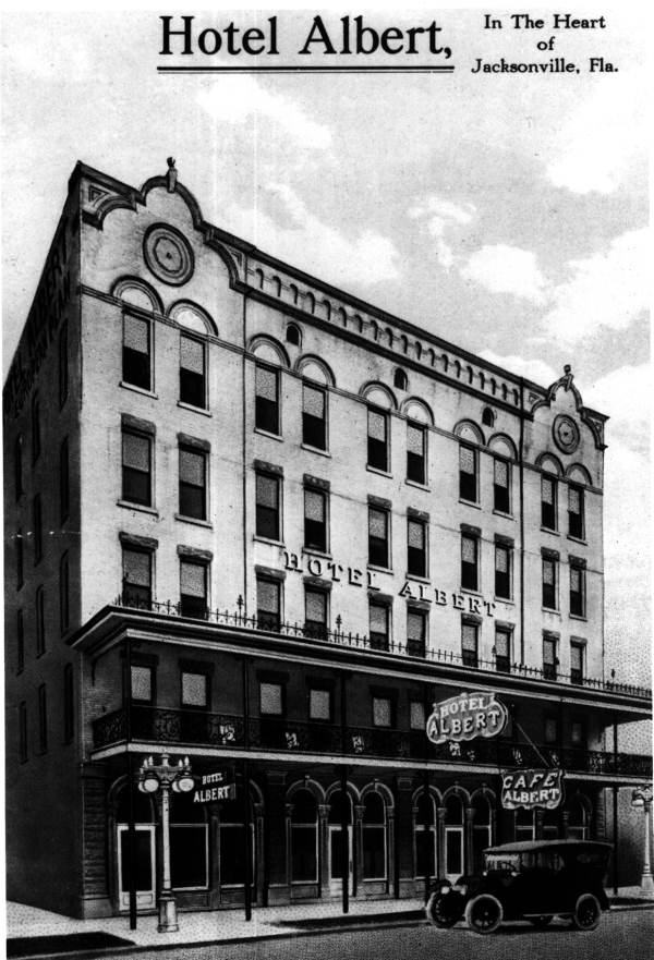 Hotel Albert- Jacksonville, Florida.